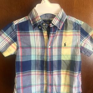 Boys- Ralph Lauren short sleeve polo shirt.